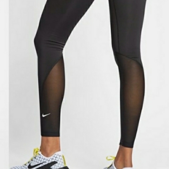 Xs, Nike ONE Tight Fit with Mesh Tights - Picture 3 of 14